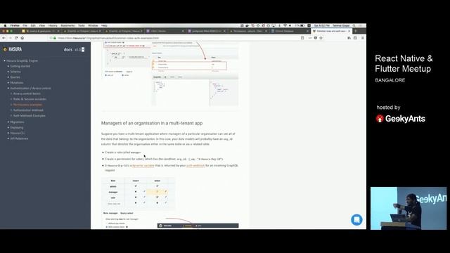 GraphQL on Postgres with Hasura | Tanmai Gopal | React Native + Flutter Bangalore Meetup Bangalore смотреть онлайн