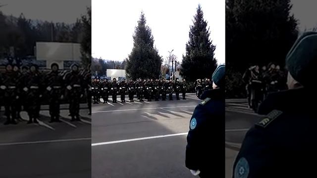 25 ноября 2017 год присяга СГО Алма-Ата войсковая часть 0112полк Батыр смотреть онлайн