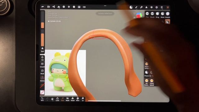 Nomad Sculpt 1.76 Cute Character Full Sculpt In 4K | 3D Sculpt & Chill