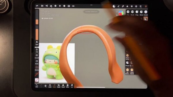 Nomad Sculpt 1.76 Cute Character Full Sculpt in 4K | 3D Sculpt & Chill