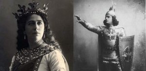 Собинов и Нежданова в опере Вагнера "Лоэнгрин".mp4