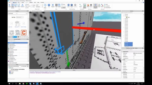 ROBLOX Speedbuild WW1 German A7V Tank смотреть онлайн