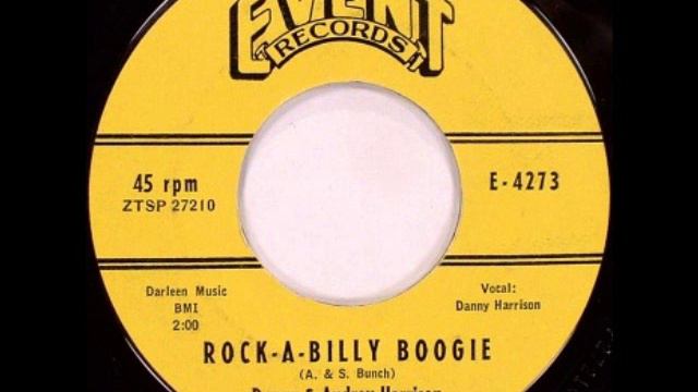 Danny & Audrey Harrison - Rock-A-Billy Boogie смотреть онлайн