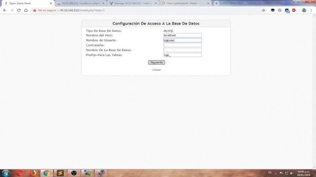 Instalacion OpenGamePanel + phpMyAdmin 2020 #2/3 (Linux Debian 8) + Cupón de 100$ смотреть онлайн