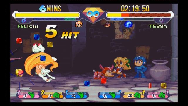 [TAS] Pocket Fighter / Super Gem Fighters - Felicia (Running Battle) смотреть онлайн