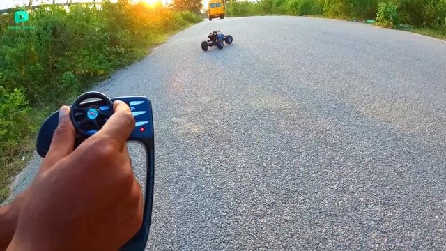 RC WLtoys 104311 Jeep Car Vs RC Buggy Panther Car Unboxing & Testing  - Chatpat Toy Tv