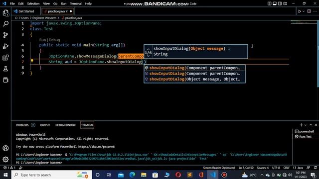 JOptionPane|showMessageDialog|showInputDialog|import javax.swing.JOptionPane;|swing class in java смотреть онлайн