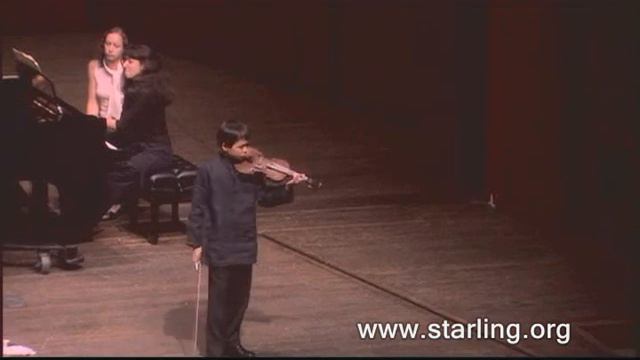 Ravel Tzigane played by child violinist смотреть онлайн