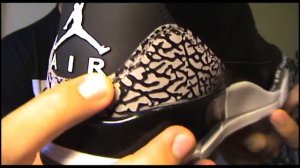Видео-обзор Air Jordan III (3) Retro "Black Cement" от Свистова Арсения