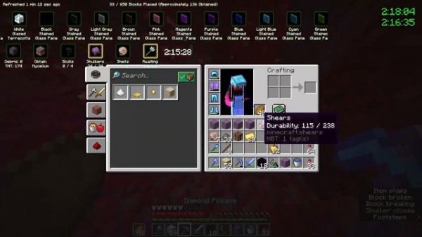 [WORLD RECORD] Minecraft All Blocks in 4:20 (1.16 RSG) (full unedited run)
