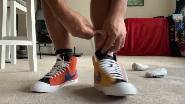 “ON FOOT” NIKE BLAZER MID ‘77 EMB смотреть онлайн
