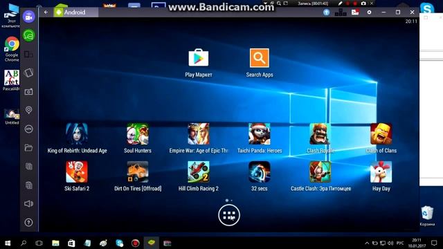 Видео урок #6 | Как получить "Root-права" на Эмулятор Android, BlueStacks | SunRage смотреть онлайн