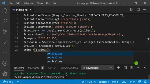 23 MENIT KUASAI: OPERASI CRUD ANTARA PHP DAN GOOGLE SHEET | PHP Google Sheet API смотреть онлайн