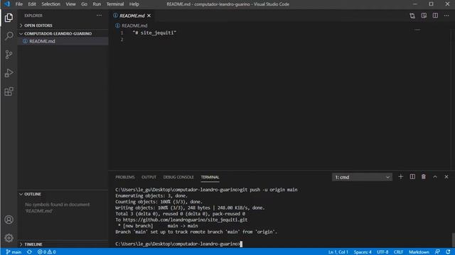 Aula 03 - Como criar um novo projeto em equipe com Git e GitHub? смотреть онлайн