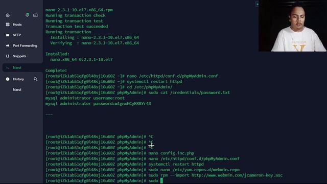 Setup PhpMyAdmin, Webmin + Custom Port, Custom Port SSH смотреть онлайн