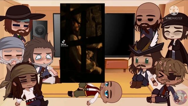 ?☠️☠️Реакция команды Джека на него/ Jack Sparrow 's team 's reaction to him. ☠️?☠️2 часть смотреть онлайн