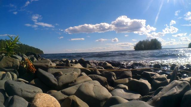 Релаксирующее видео для снятия стресса.Шум воды.Летний отдых.