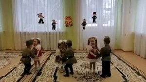 Танец "Катюша" . Вторая группа раннего возраста.