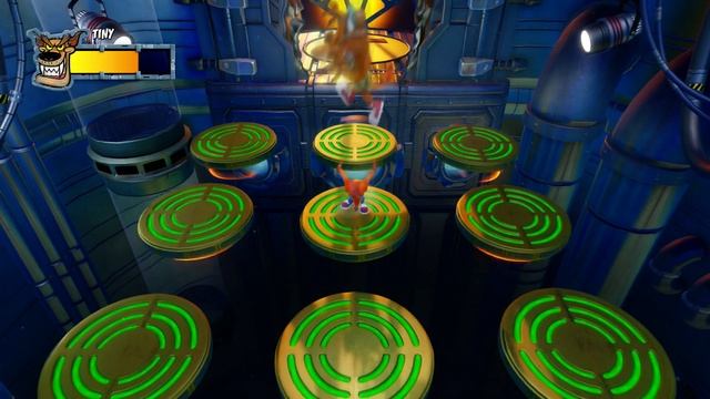 Crash Bandicoot 2 - "Tiny Tiger" BOSS Fight (PS4 N Sane Trilogy) смотреть онлайн