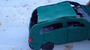 ГОНКА ПЛАСТИЛИНОВЫХ МАШИН ЗАКОНЧИЛАСЬ НЕУДАЧЕЙ.Golf V.S. Matiz