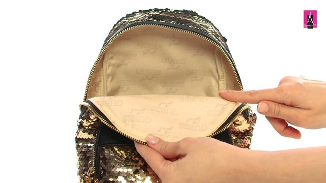 3611203 Видеообзор I Детский рюкзак GUESS FLIP SEQUINS BACKPACK смотреть онлайн