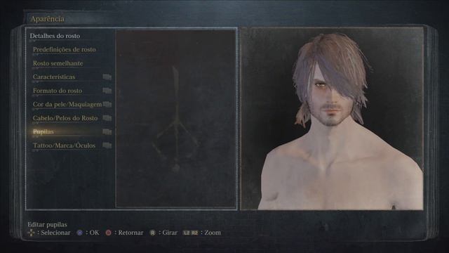 Bloodborne - Male Character Creation / Criação Personagem Masculino