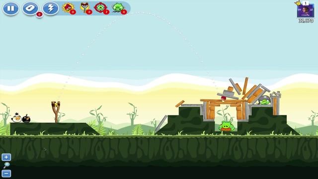 Angry Birds | Poached Eggs Level 42 (2-21) - 3 Star Tutorial смотреть онлайн