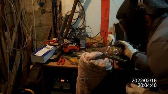 Ремонт сковороды (восстановление резьбы ручки) смотреть онлайн