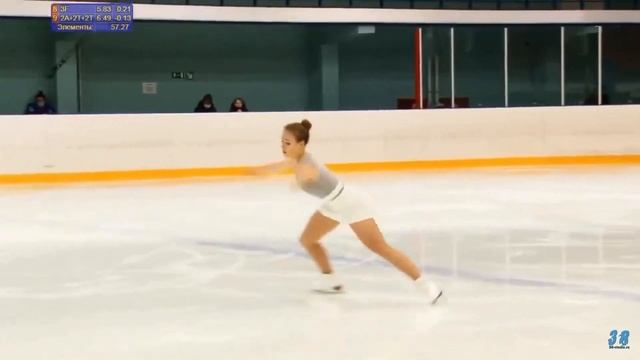 (192.83) Анастасия ГУБАНОВА / Anastasiia Gubanova - Чемпионат Санкт-Петербурга - Пп - 11.12.2020 смотреть онлайн