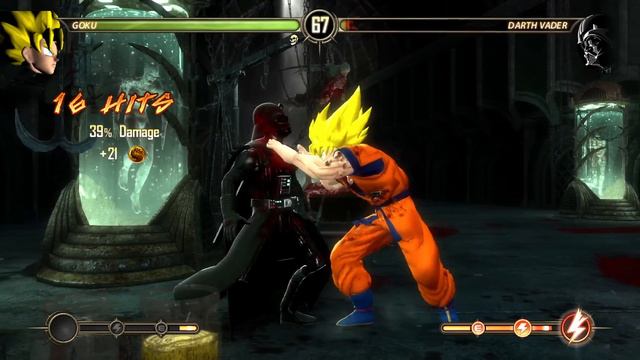 Mortal Kombat 9 - SUPER SAIYAJIN MOD - Expert Arcade Ladder - Gameplay @ (1080p) - 60ᶠᵖˢ ✔ смотреть онлайн