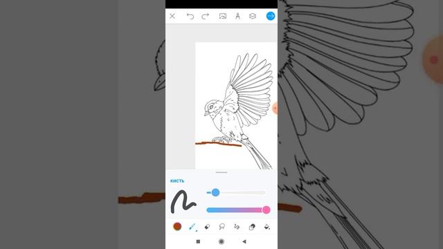 ШОК ПТИЦА РИСУНОК Я ( НАУЧИЛАСЬ РИСОВАТЬ!!!) смотреть онлайн