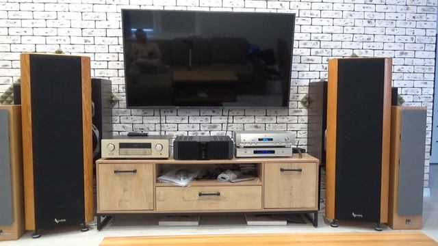 Краткий обзор и пример звучания  ROTEL RB -1080 + PARASOUND  P3 и Акустики Infinity Renaissance 90