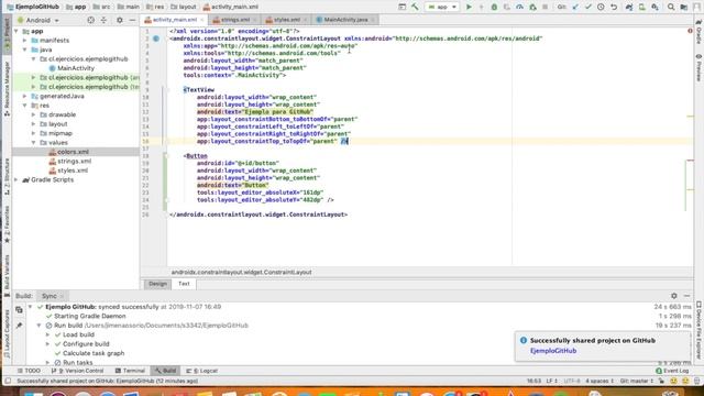 GitHub con Android Studio смотреть онлайн