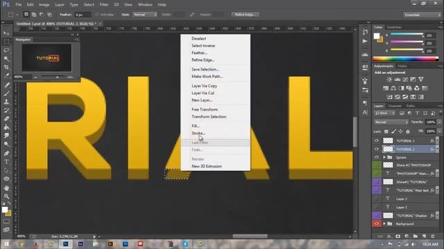 Clean Bold Text | Tutorial Tuesday #22 | Photoshop | SymmetryHD смотреть онлайн