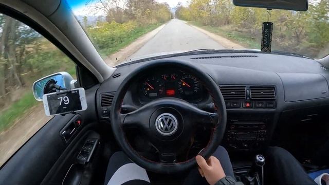 VW Golf 4 1.6 16V 2002 [105HP] - POV Drive смотреть онлайн