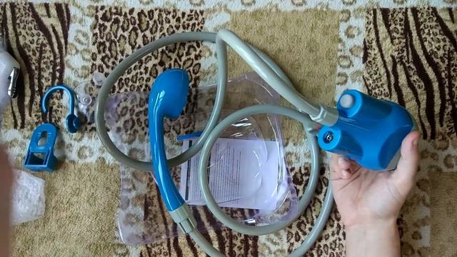 Мобильный душ с аккумулятором для похода, дачи или деревни. Обзор и ремонт. смотреть онлайн