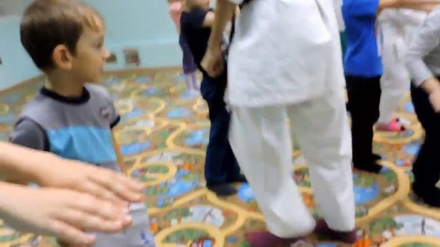 Открытая тренировка в подготовительной группе 10 октября 2015 год