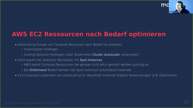 Kubernetes: Betrieb Verschiedener Workloads