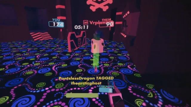 VR GAMES: REC ROOM - Lasertag Minigame