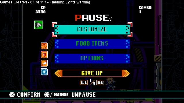 Clearing 113 Games - 62 - Mighty Gunvolt Burst смотреть онлайн