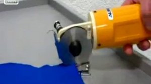 Дисковый раскройный осноровочный нож.