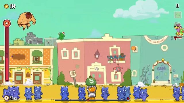 ИГРА BURRITO BISON LAUNCHA LIBRE. Буррито Бизон и команда VS Желейные Мишки смотреть онлайн