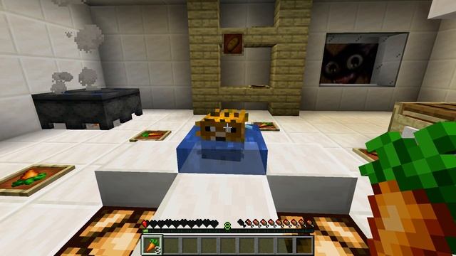 Фуга ест морковку в Майнкрафте смотреть онлайн