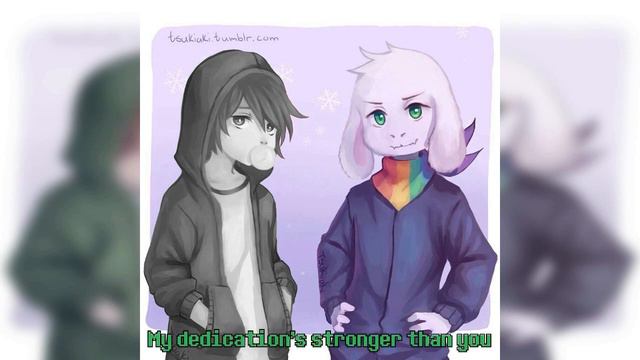 Undertale ~ Stronger than you Asriel/Chara Storyshift смотреть онлайн