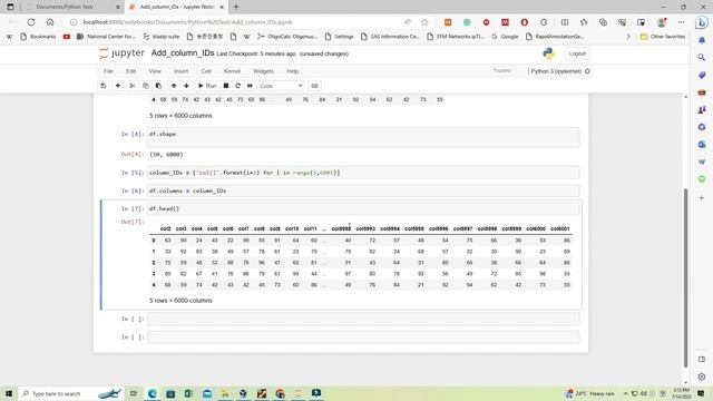 Add column IDs to a large data frame in Python смотреть онлайн