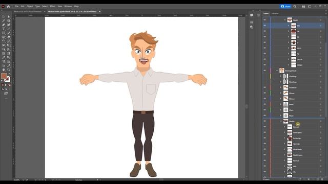 Creating A G3 SVG Character In Illustrator | Cartoon Animator 5 Tutorial