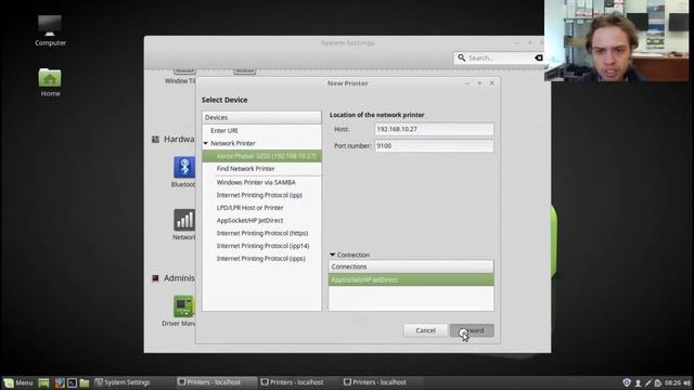 How To Connect To A Network Printer in Linux Mint 18.2 смотреть онлайн