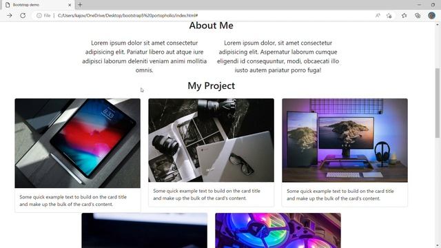 Bootstrap demo Personal Microsoft Edge 2022 11 15 19 17 50 смотреть онлайн