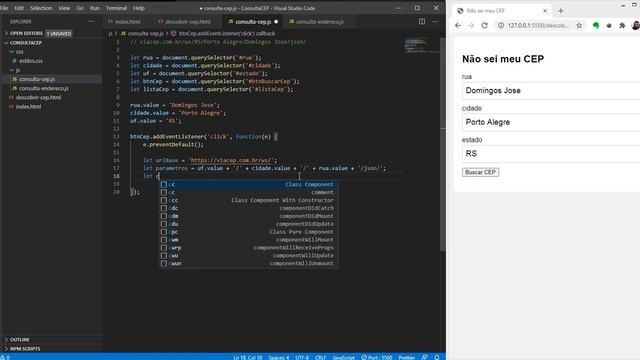 #Parte 4/4 - Consulta CEP com HTML, CSS e Javascript смотреть онлайн