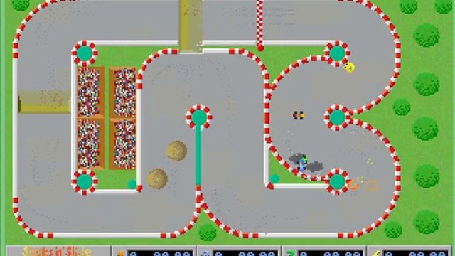 Slicks 'N' Slide (DOS) смотреть онлайн